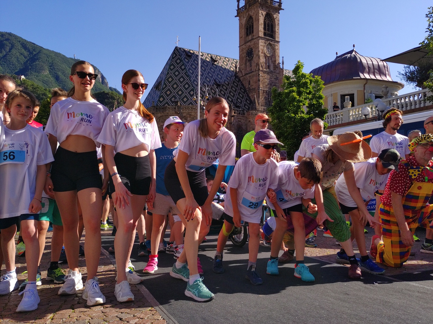 20220611 MOMO RUN START con Carolina Kostner CSimon Profanter