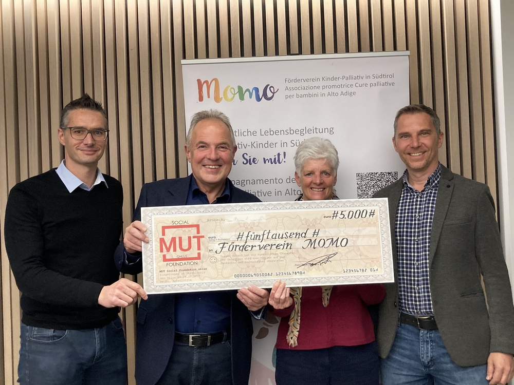 MUT: donazione di 5.000 euro a MOMO